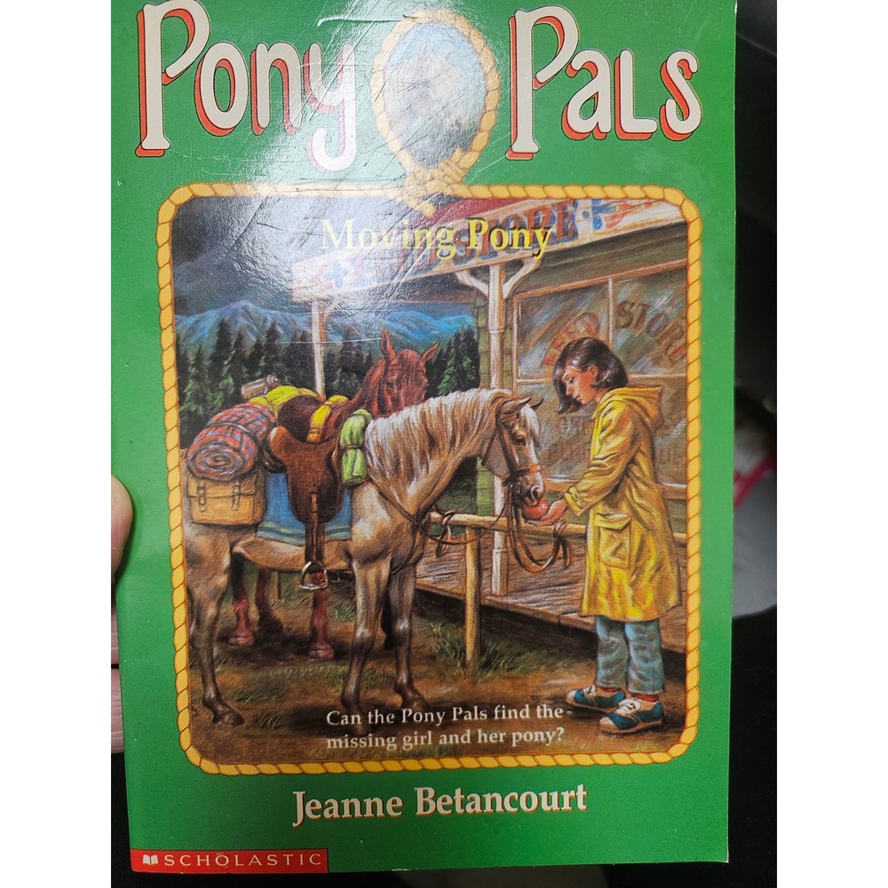 Pony Pals Moving Pony Jeanne Betancourt Scholastic Childrens Mystery Book